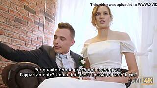 Czech bride enjoys big tits and fingering in hidden video